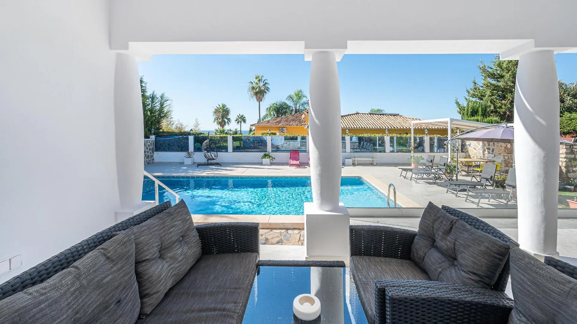 Villa Marbella: Beachside Luxury with Heated Pool and Games