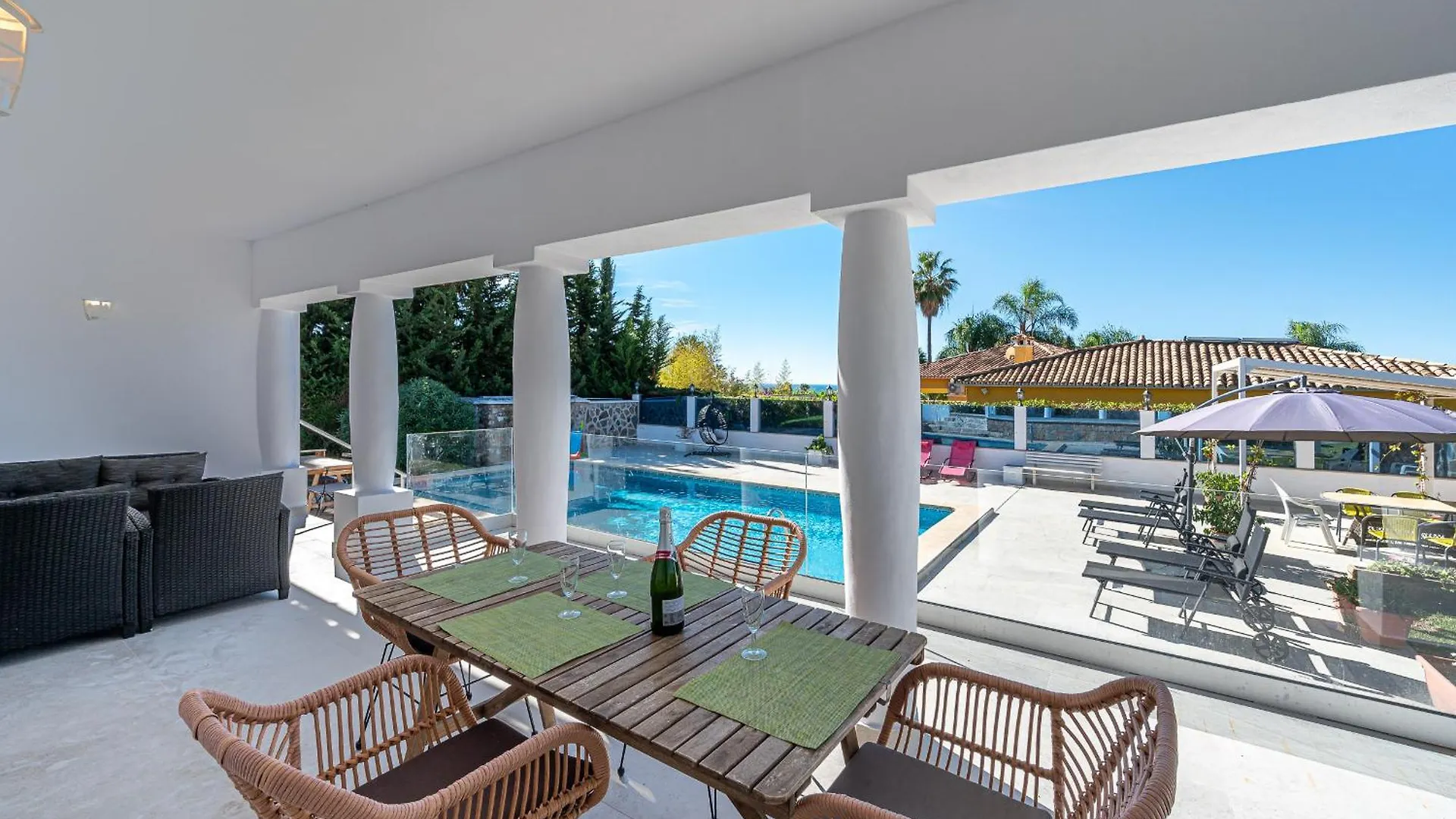 Villa Marbella: Beachside Luxury with Heated Pool and Games Spain